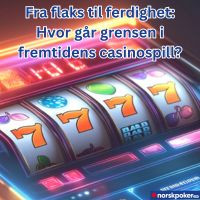 Flaks vs ferdighet i casinospill: Hvor går grensen?