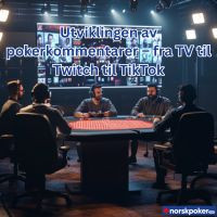 Utviklingen av pokerkommentarer – fra TV til Twitch til TikTok
