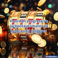 Slik fungerer progressive jackpotautomater på nettcasino