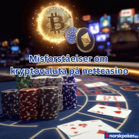 Misforståelser om kryptovaluta på nettcasino