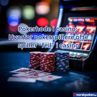 Pokerhode i casino: Hvorfor pokerspillere ofte spiller “feil” i casino