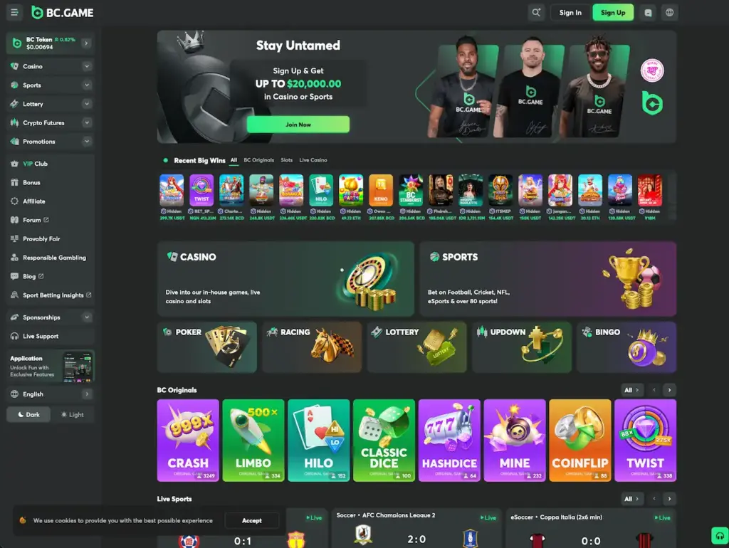 bc.game Casino