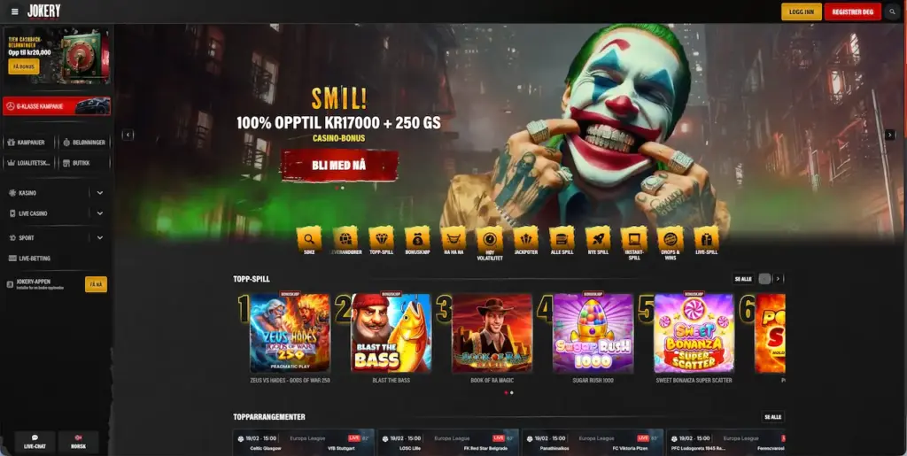 Jokery casino norge