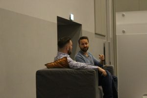 Kjetil Flåten och Daniel Negreanu