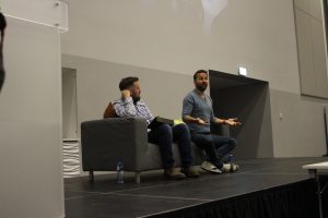 Kjetil Flåten och Daniel Negreanu