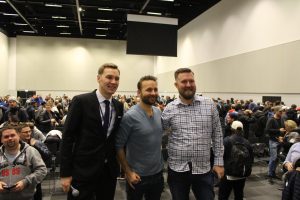 Kjetil Flåten och Daniel Negreanu