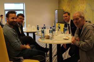 Daniel Negreanu, Sigurd Eskeland, Thomas Udness och Thor Hansen.