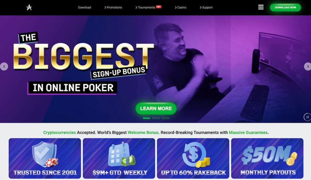 acr poker nettside