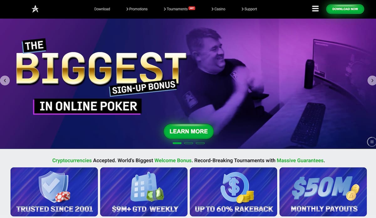 acr poker nettside